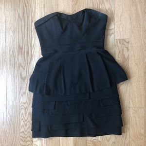 BCBG Black Marina Cocktail Dress